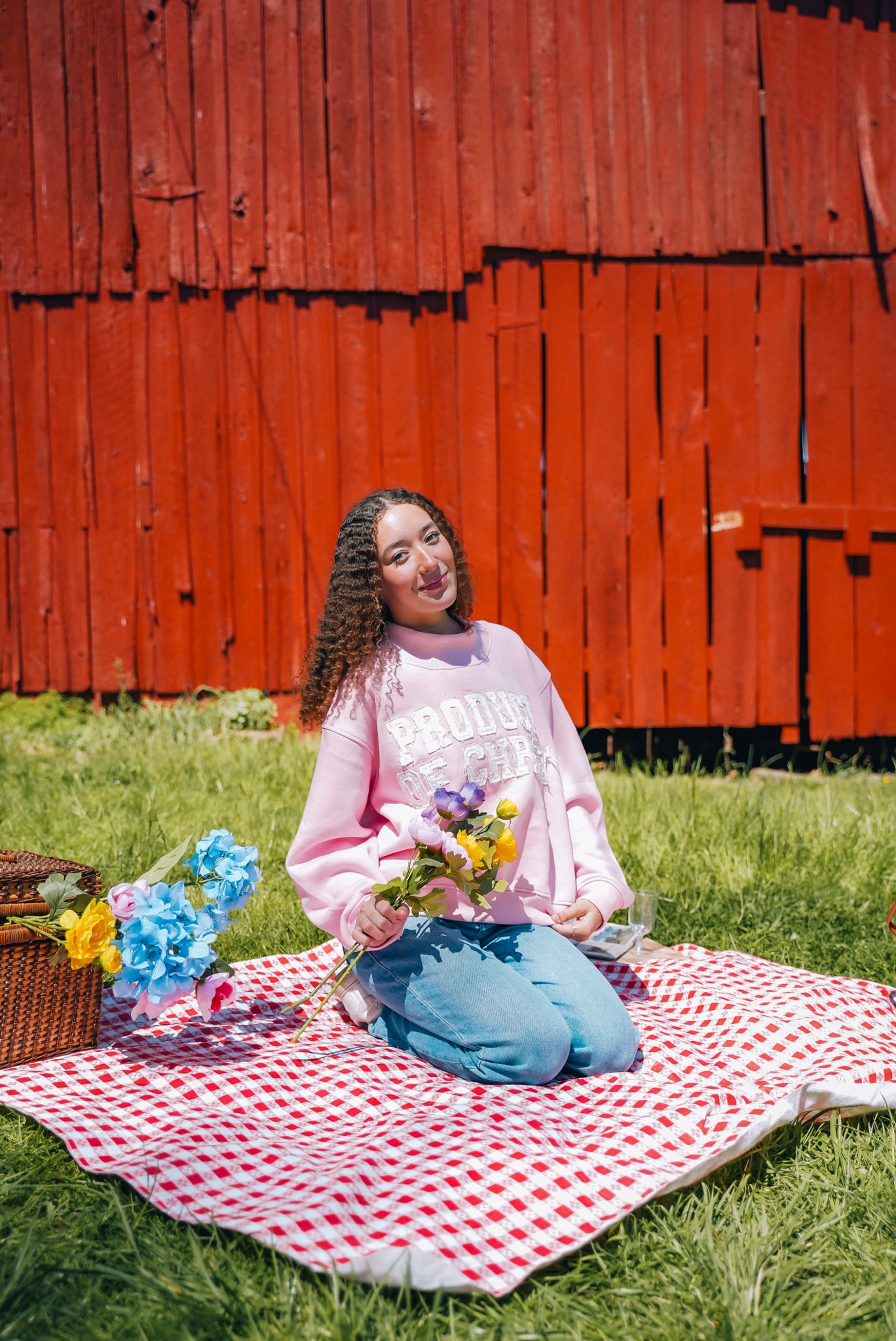 Blossom Mockneck