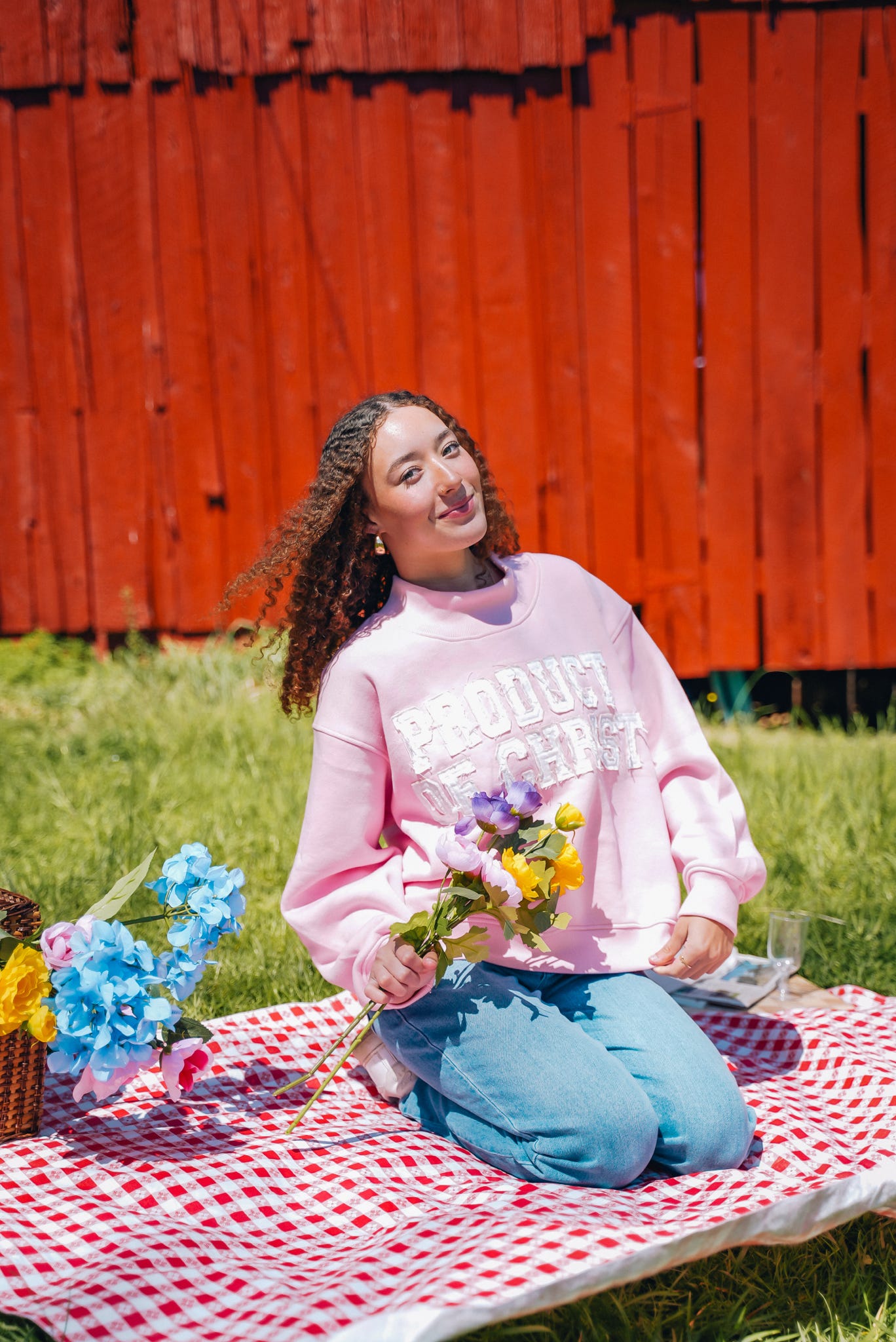 Blossom Mockneck