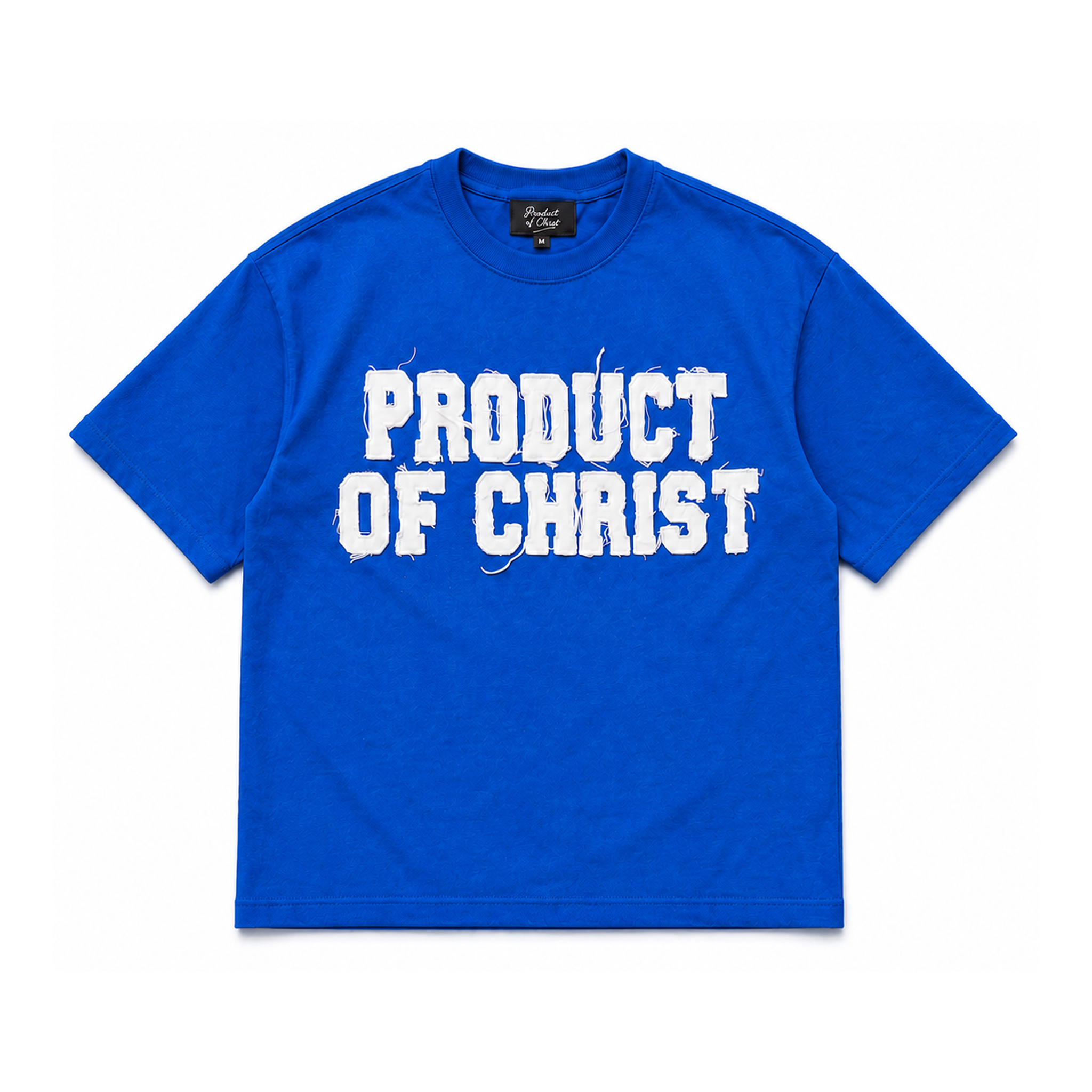 ROYAL BLUE PRODUCT OF CHRIST SHIRT