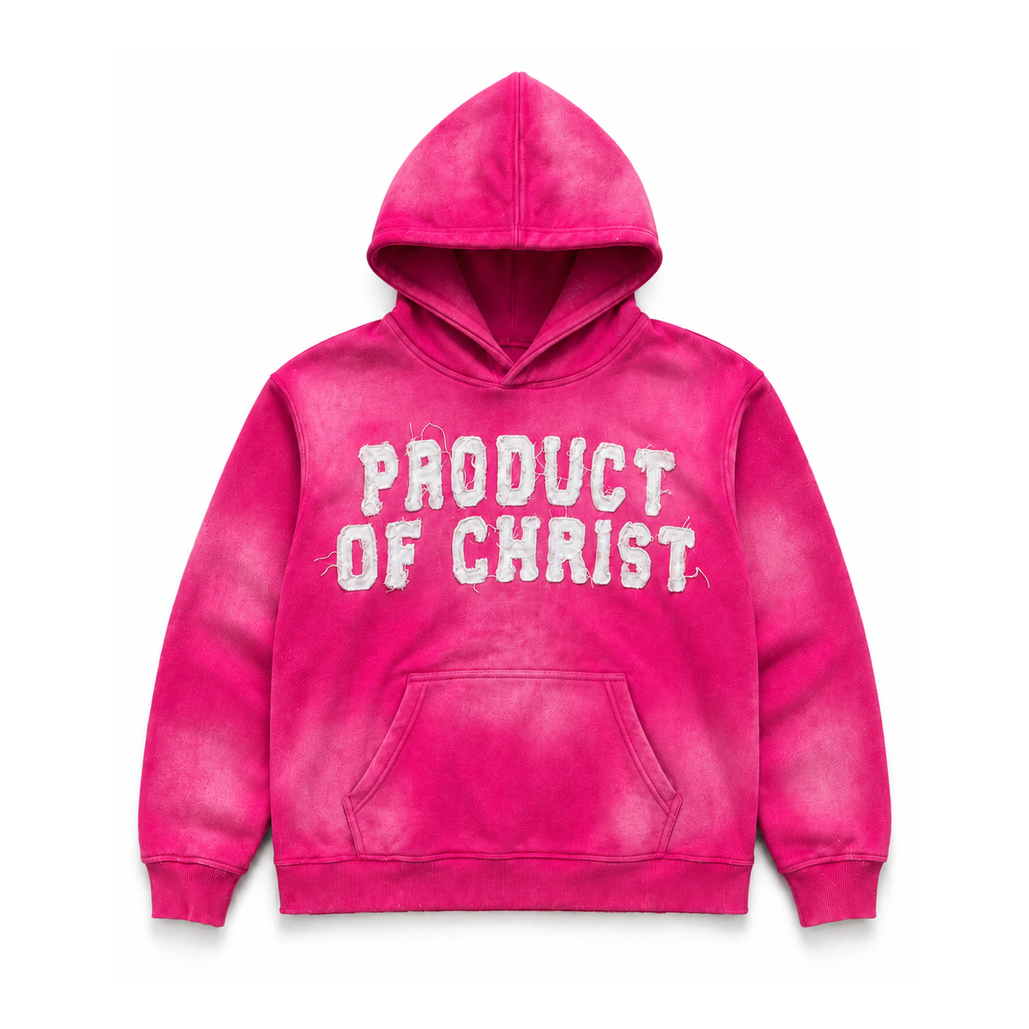 PINK PRODUCT OF CHRIST HOODIE