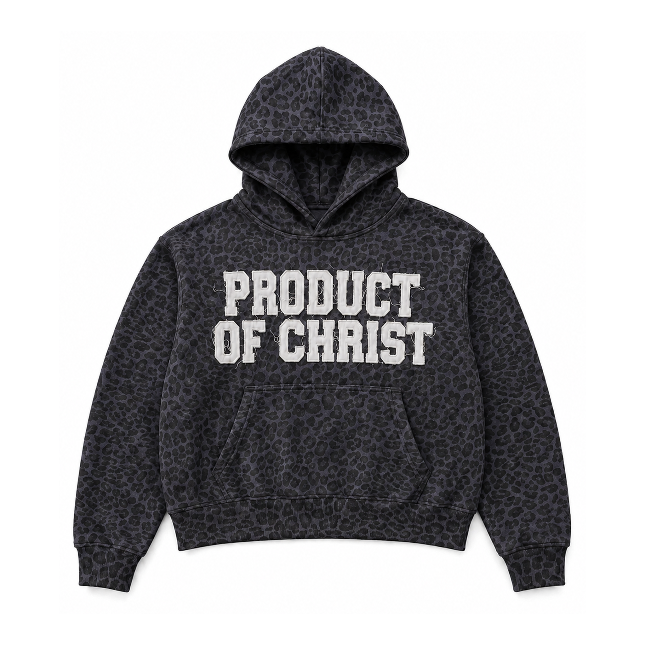 LEOPARD PRODUCT OF CHRIST HOODIE