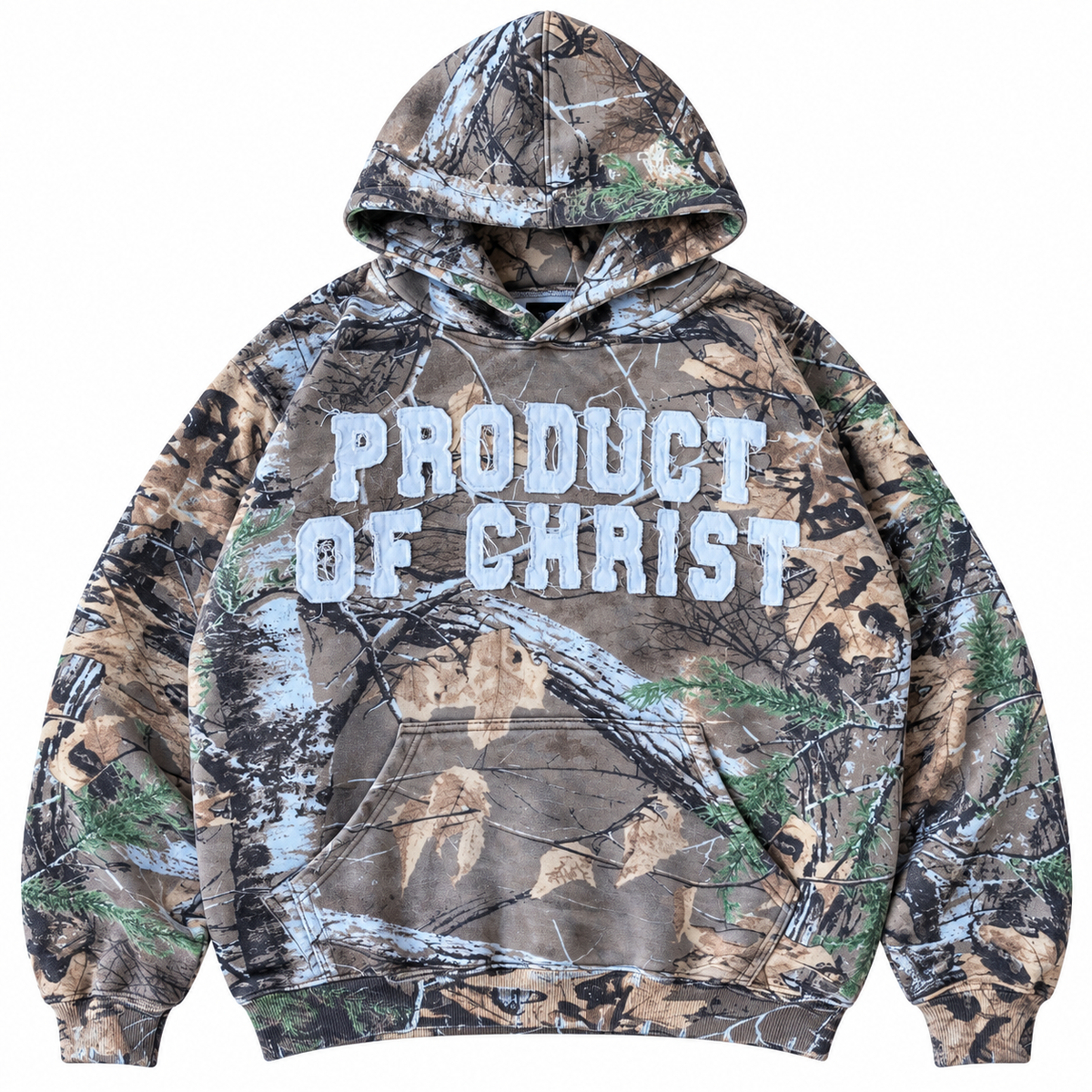 CAMOUFLAGE PRODUCT OF CHRIST HOODIE