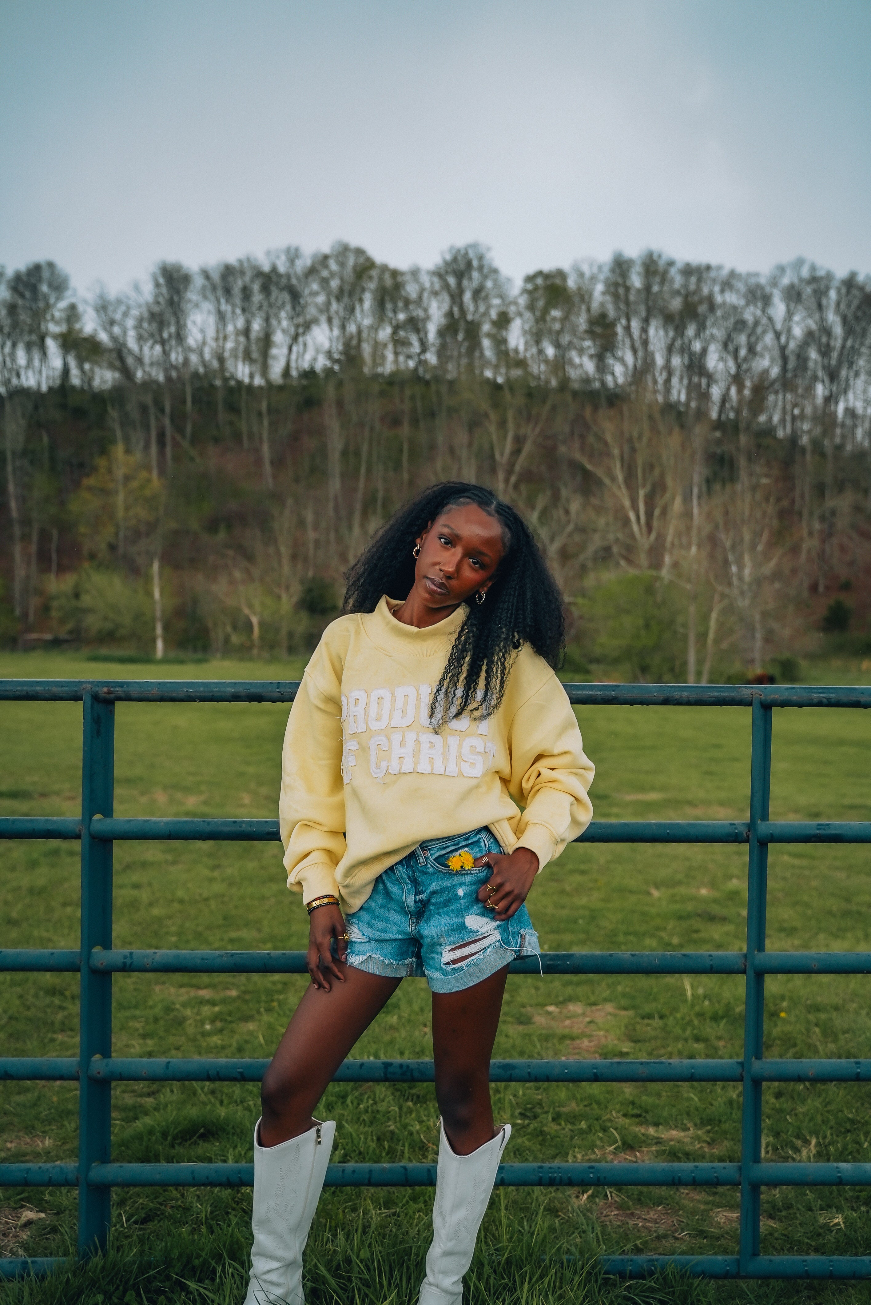 Butter Mist Mockneck