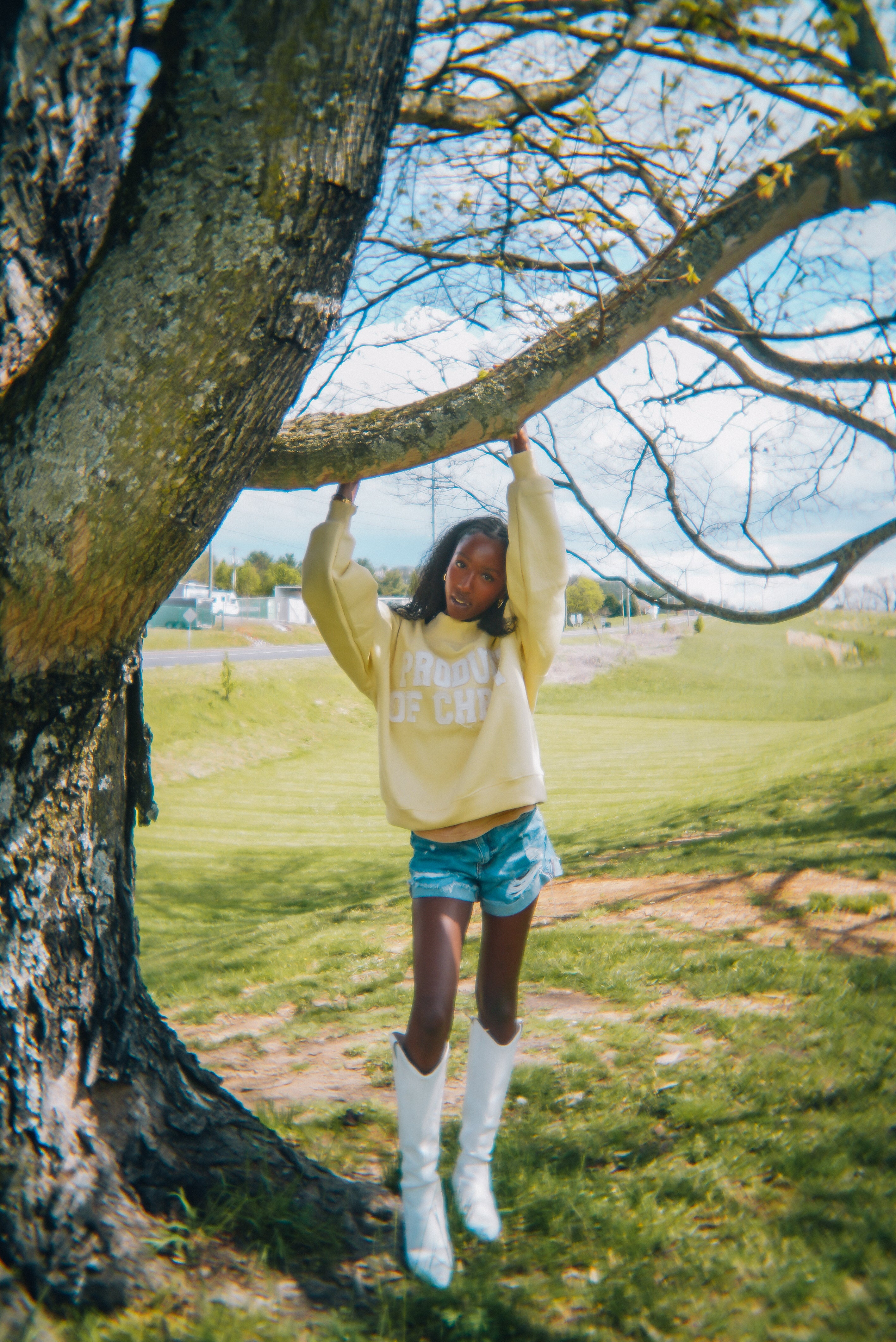 Butter Mist Mockneck