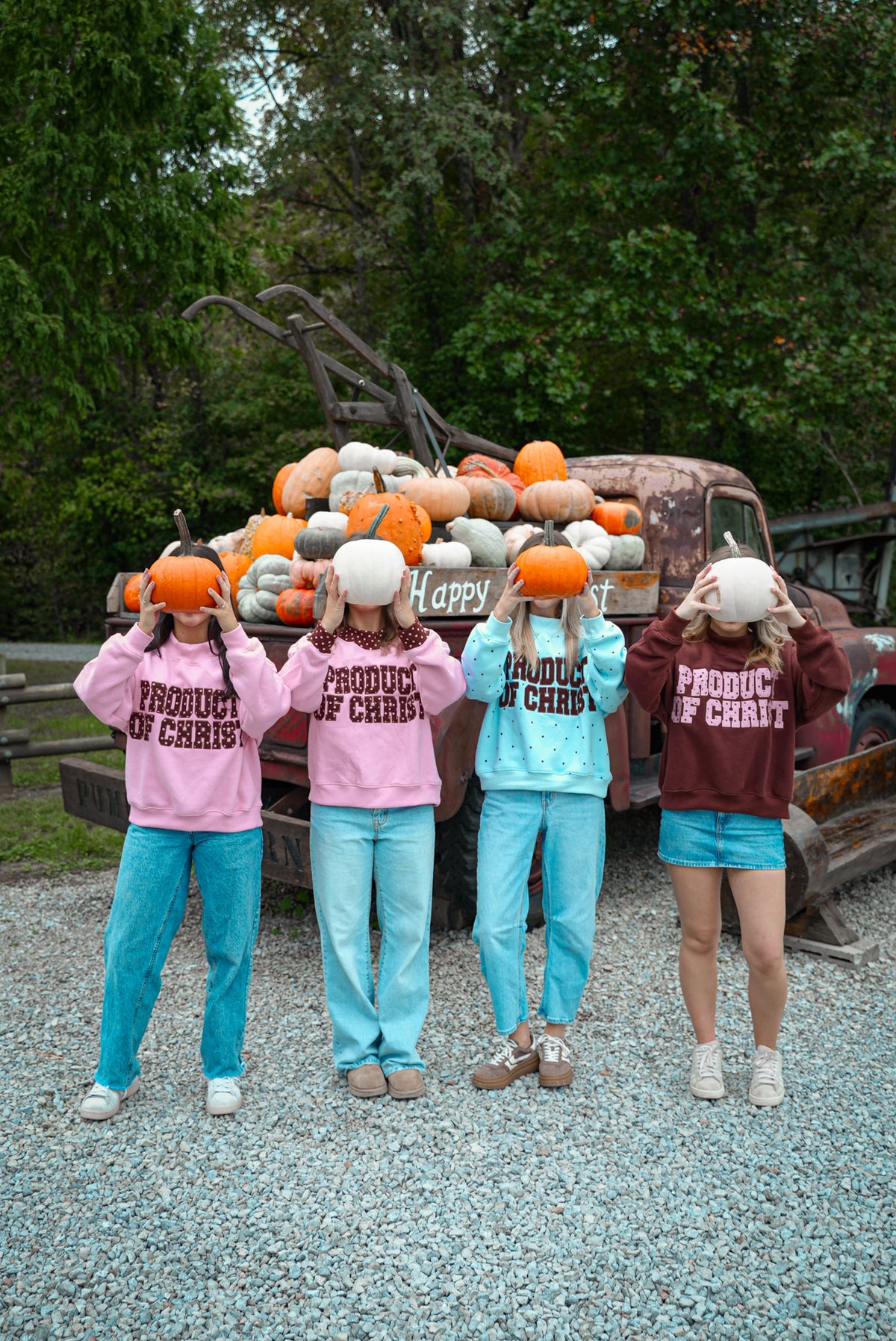 COCOA & BLUSH PRODUCT OF CHRIST MOCKNECK