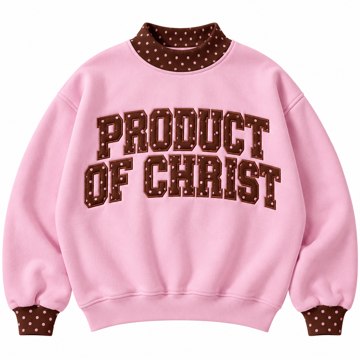 PUMPKIN PATCH DARLING PRODUCT OF CHRIST MOCKNECK
