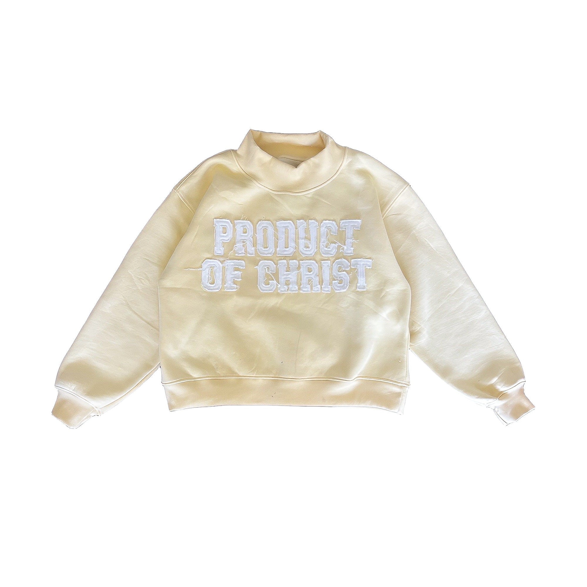 BUTTER MIST PRODUCT OF CHRIST CREWNECK