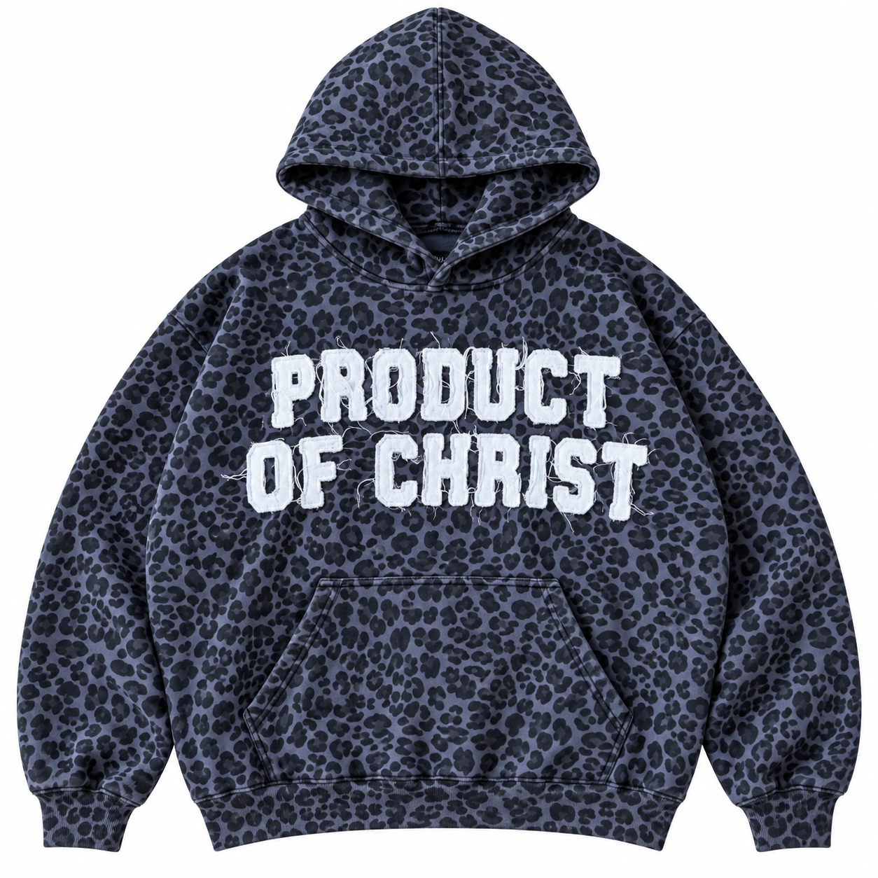 LEOPARD PRODUCT OF CHRIST HOODIE