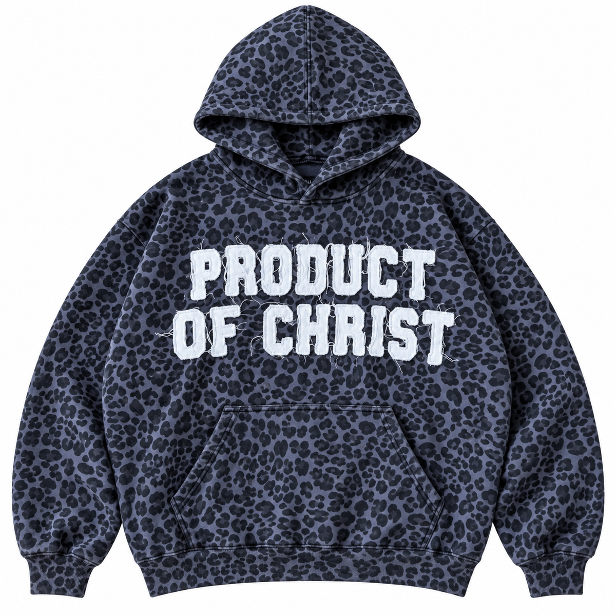 LEOPARD PRODUCT OF CHRIST HOODIE