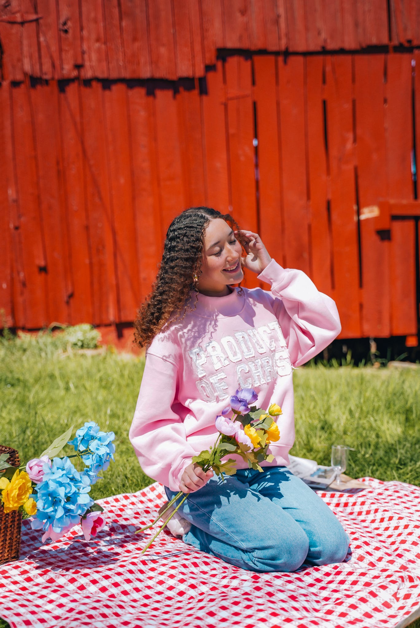 Blossom Mockneck