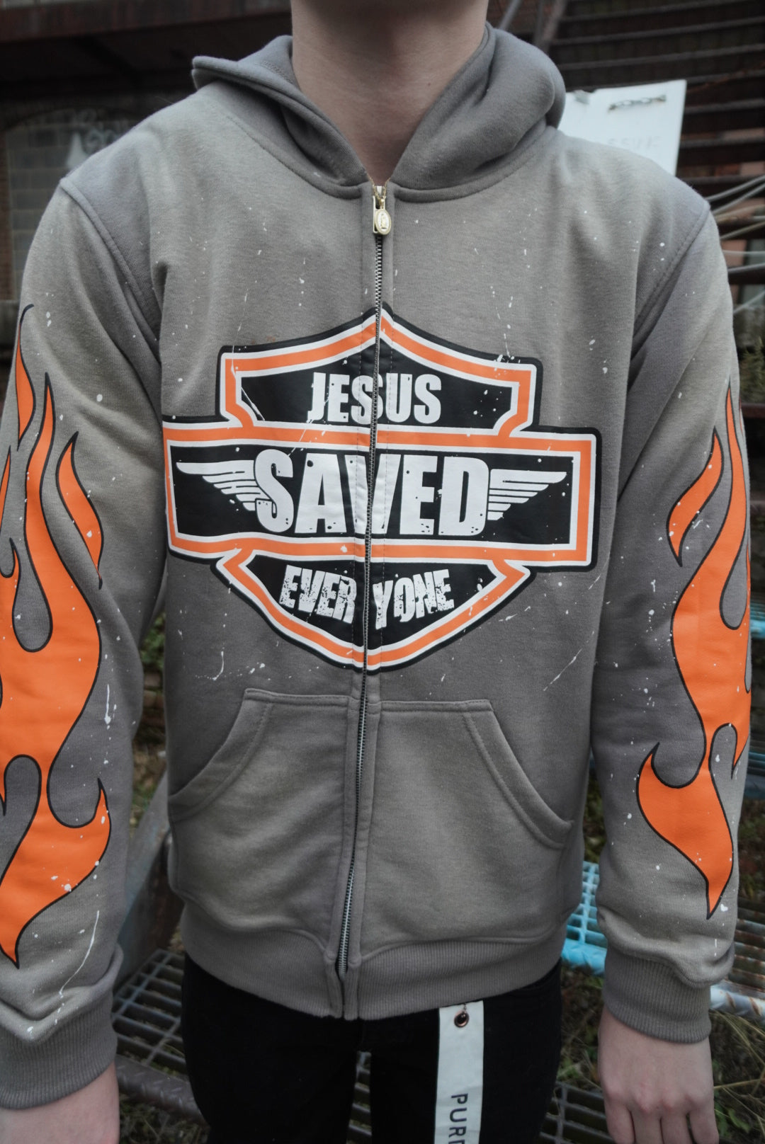 JESUS SAVED EVERYONE ZIP