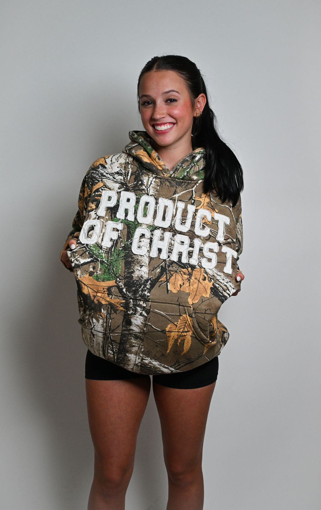 CAMOUFLAGE PRODUCT OF CHRIST HOODIE