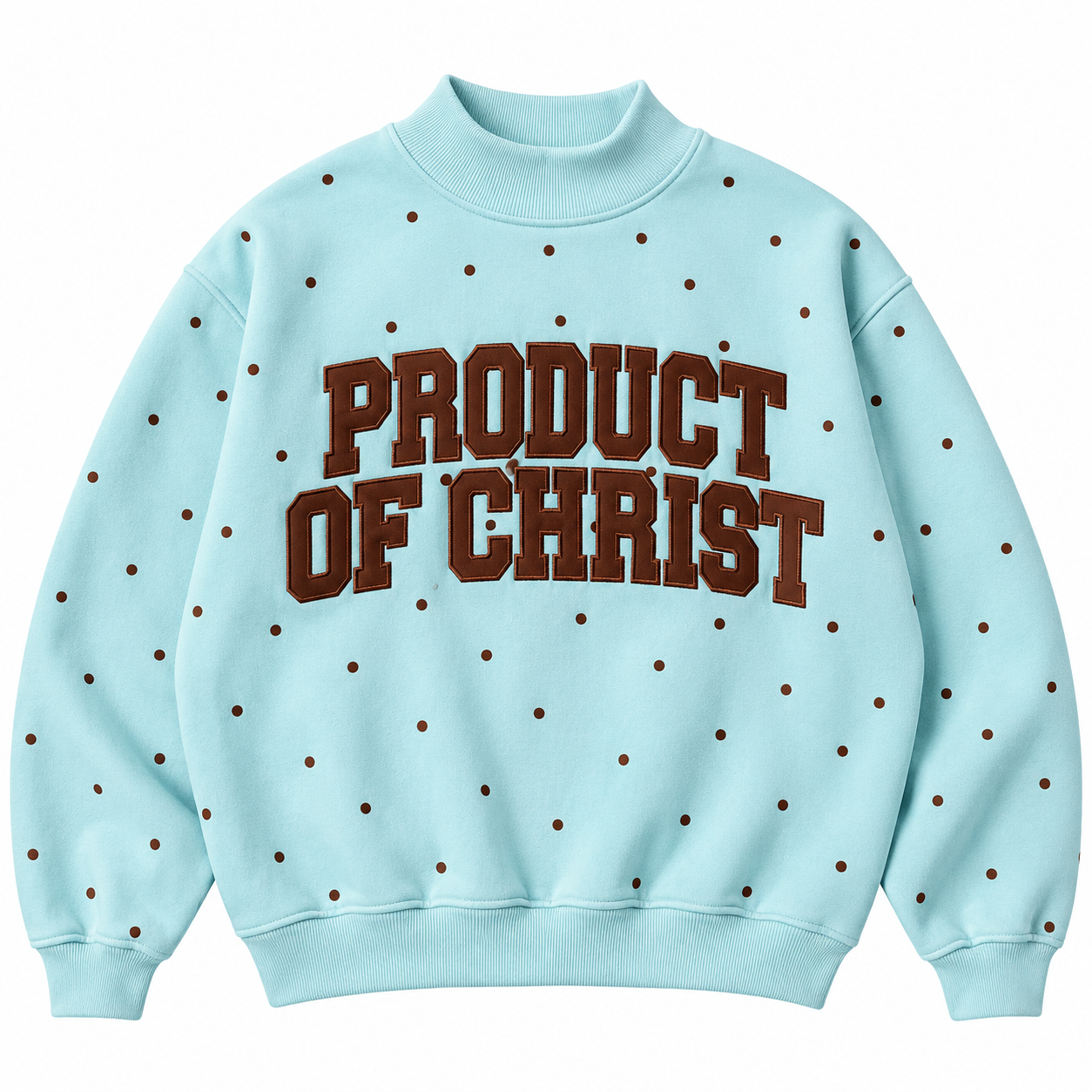 MINT CHOCOLATE PRODUCT OF CHRIST MOCKNECK