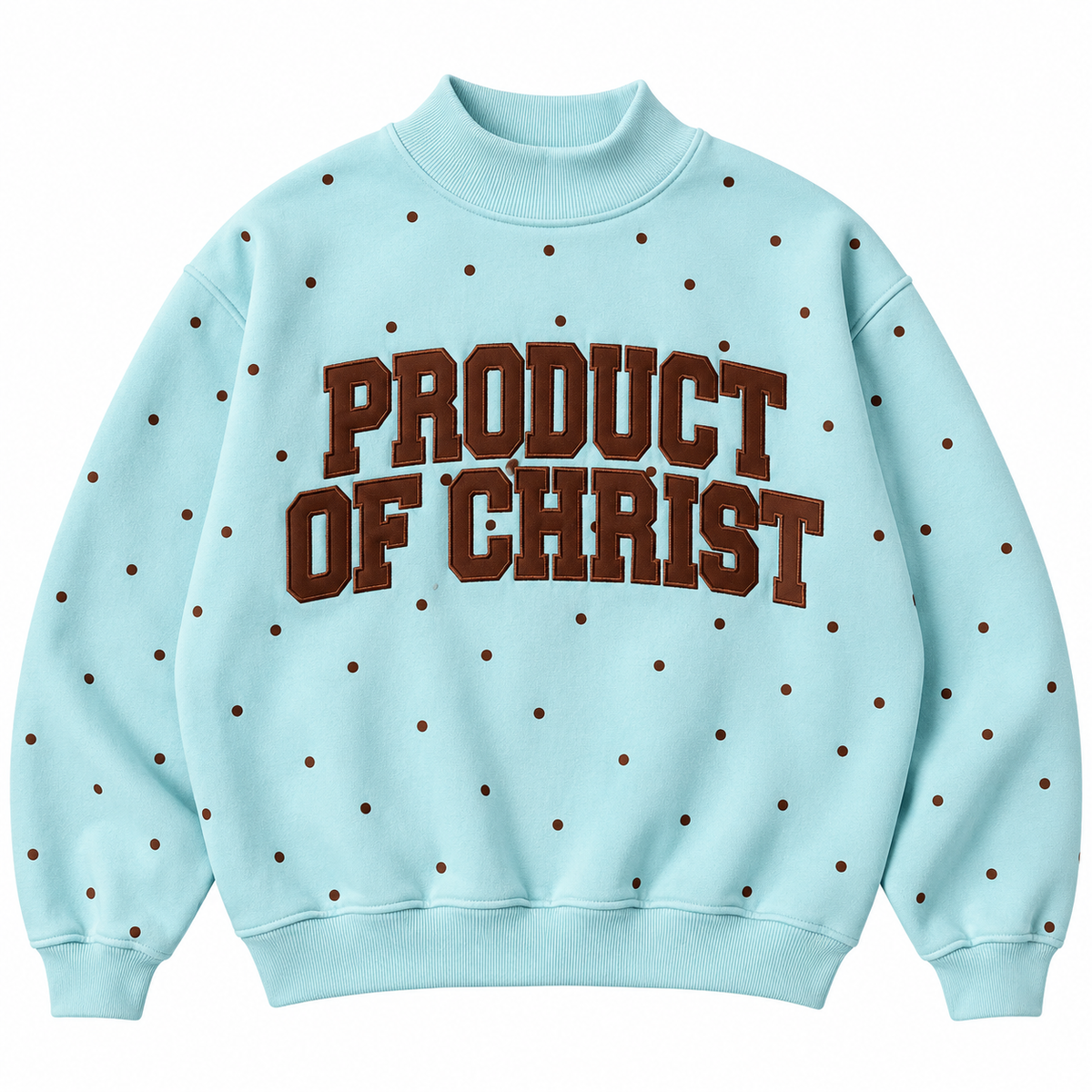 MINT CHOCOLATE PRODUCT OF CHRIST MOCKNECK