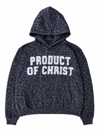 LEOPARD PRODUCT OF CHRIST HOODIE