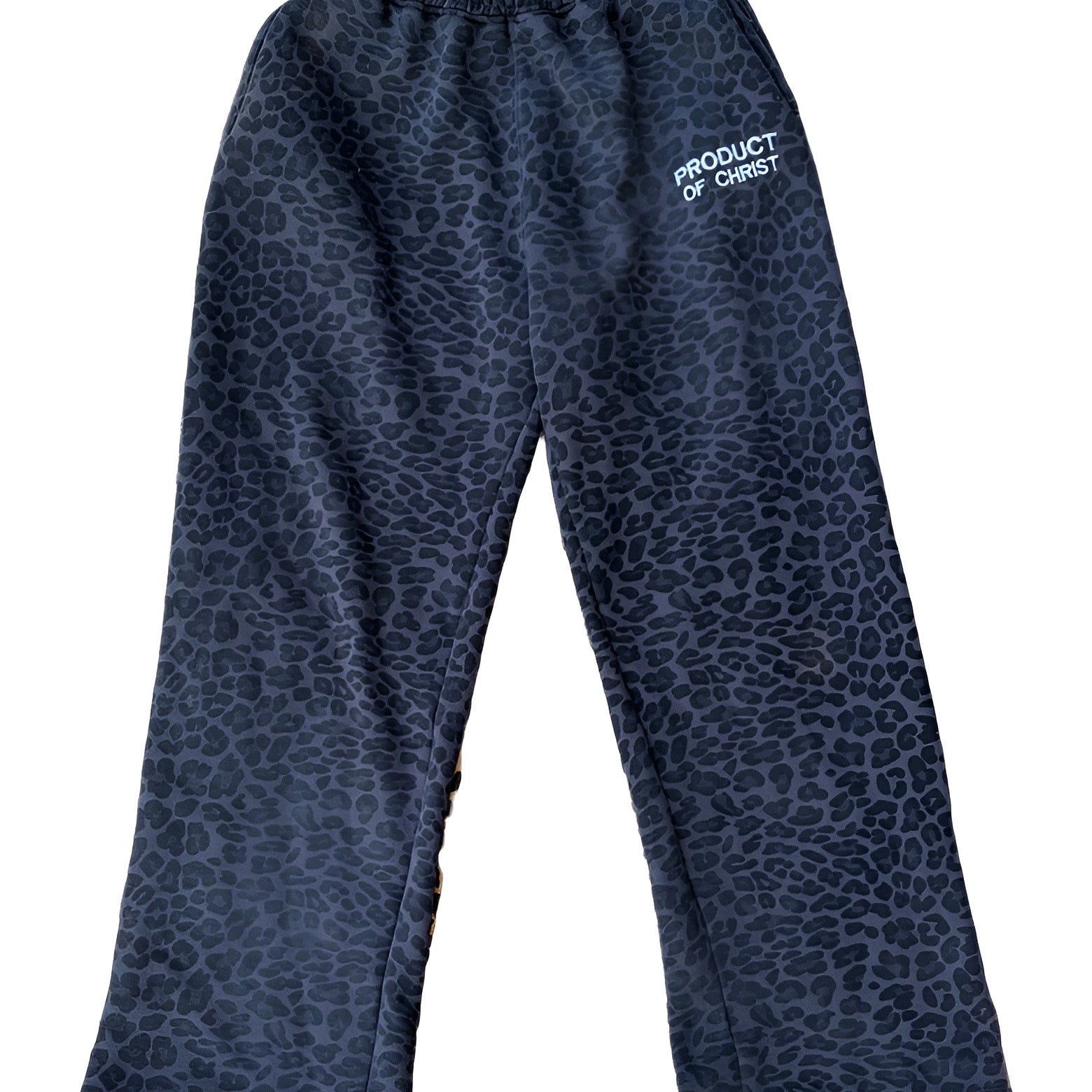 LEOPARD PRODUCT OF CHRIST SWEATPANTS