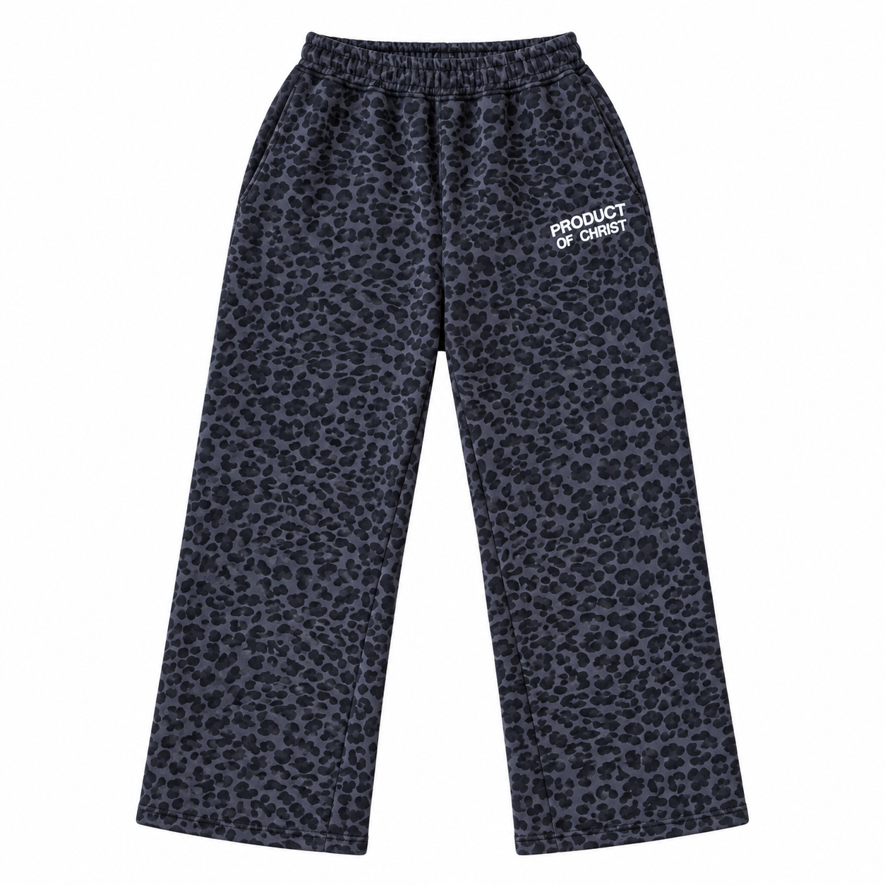 LEOPARD PRODUCT OF CHRIST SWEATPANTS