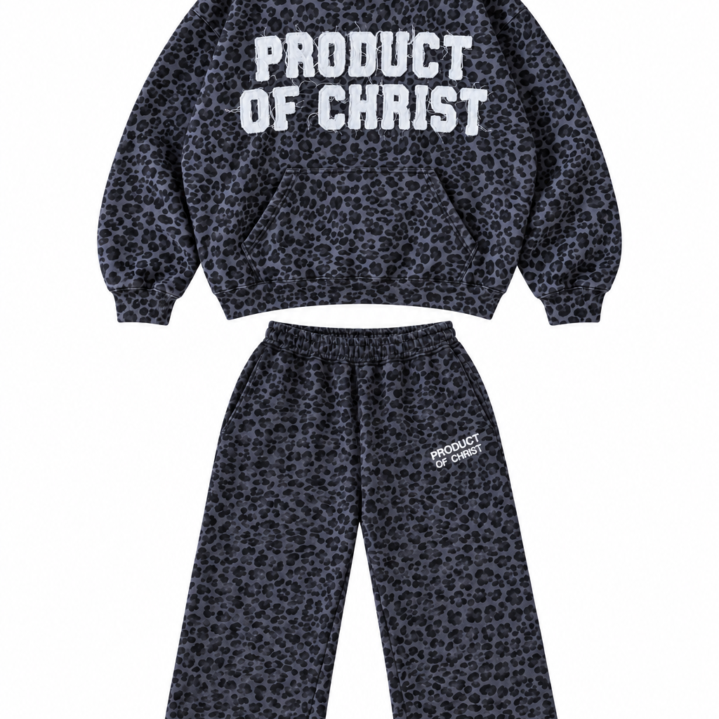 BLACK LEOPARD PRODUCT OF CHRIST SET