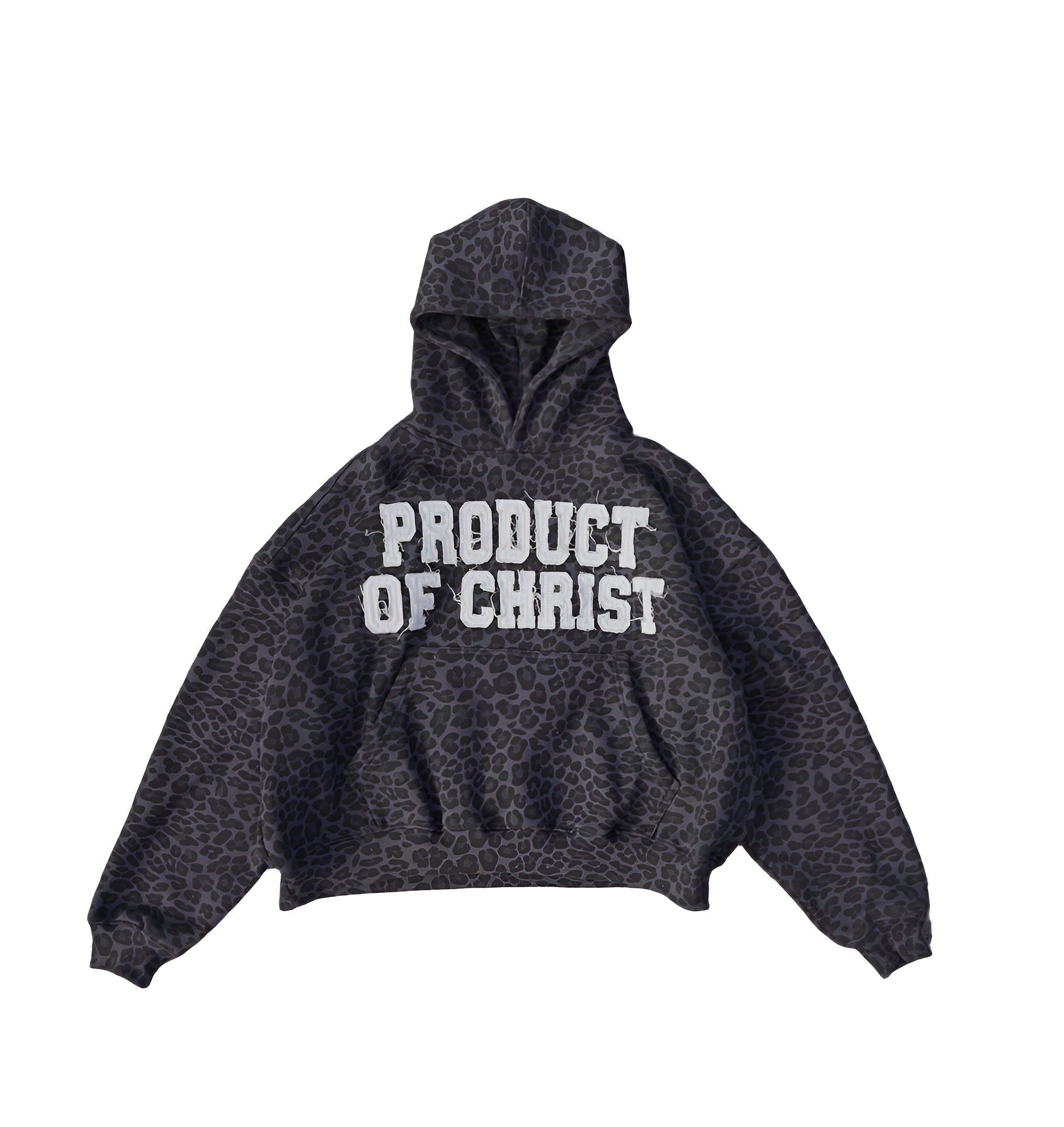 LEOPARD PRODUCT OF CHRIST HOODIE