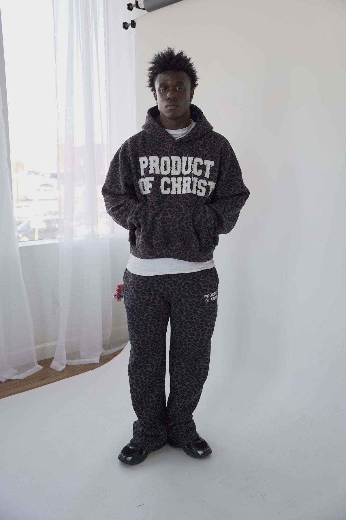 BLACK LEOPARD PRODUCT OF CHRIST SET